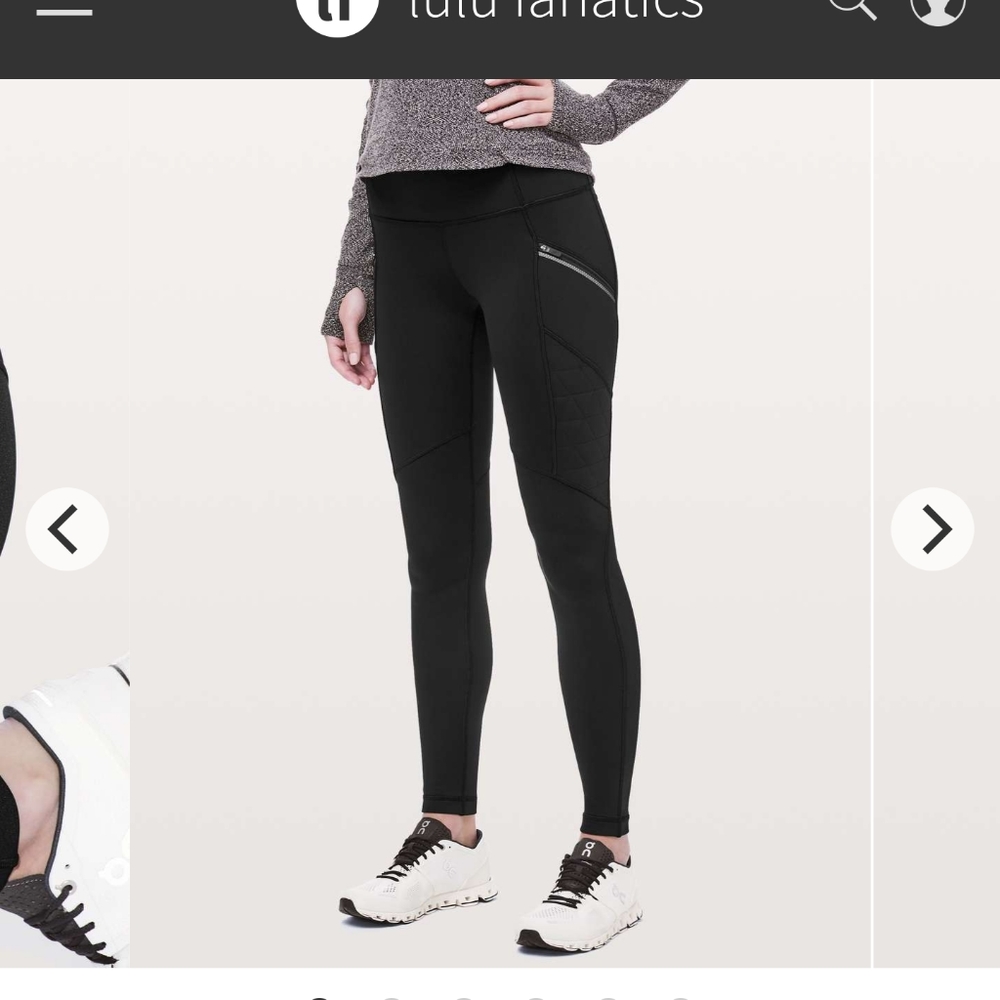 ISO Lululemon TOASTY TECH LEGGINGS